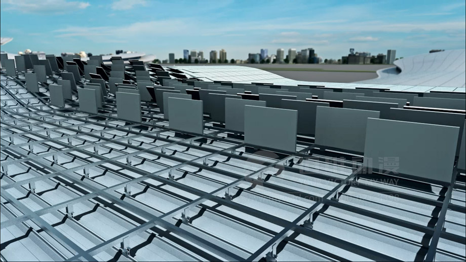 幕墻吊頂板產(chǎn)品演示三維動(dòng)畫(huà) 幕墻吊頂板產(chǎn)品演示三維動(dòng)畫(huà)