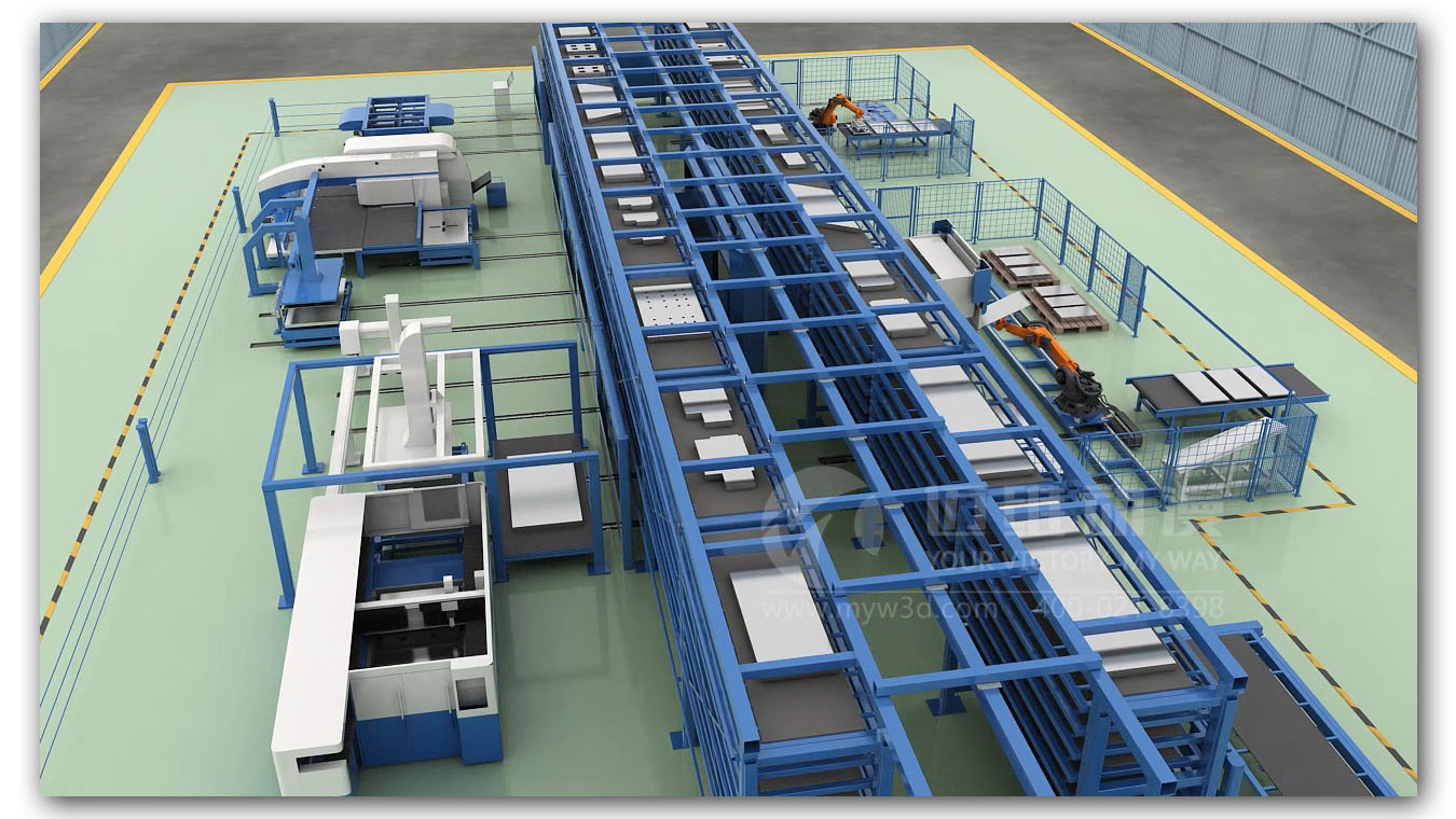 自動(dòng)化生產(chǎn)線(xiàn)三維動(dòng)畫(huà) 自動(dòng)化生產(chǎn)線(xiàn)三維動(dòng)畫(huà)