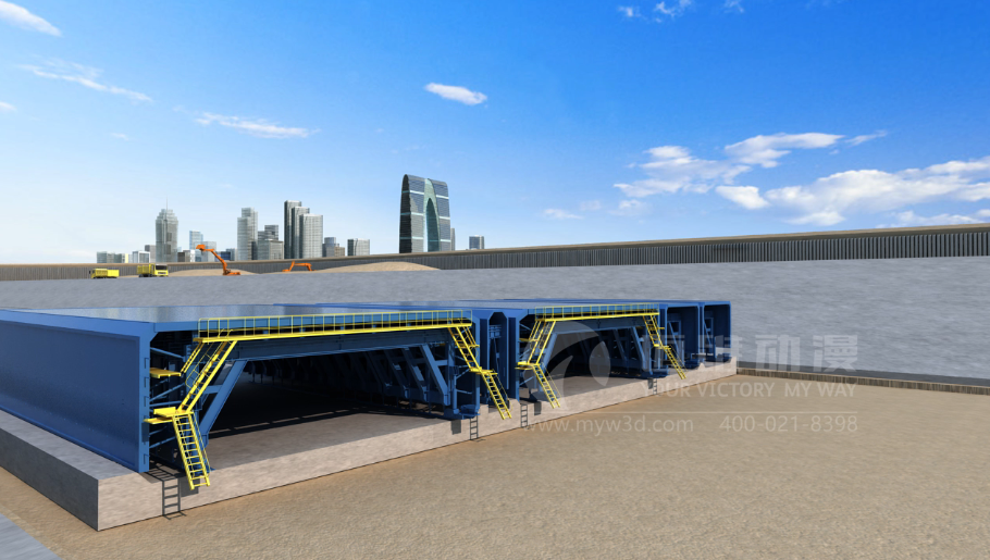 金雞湖隧道圍堰施工動(dòng)畫(huà)演示 金雞湖隧道圍堰施工動(dòng)畫(huà)演示