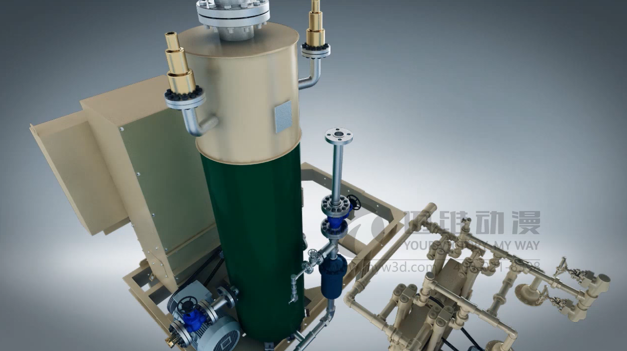 蒸汽鍋爐三維動(dòng)畫(huà)演示 蒸汽鍋爐三維動(dòng)畫(huà)演示