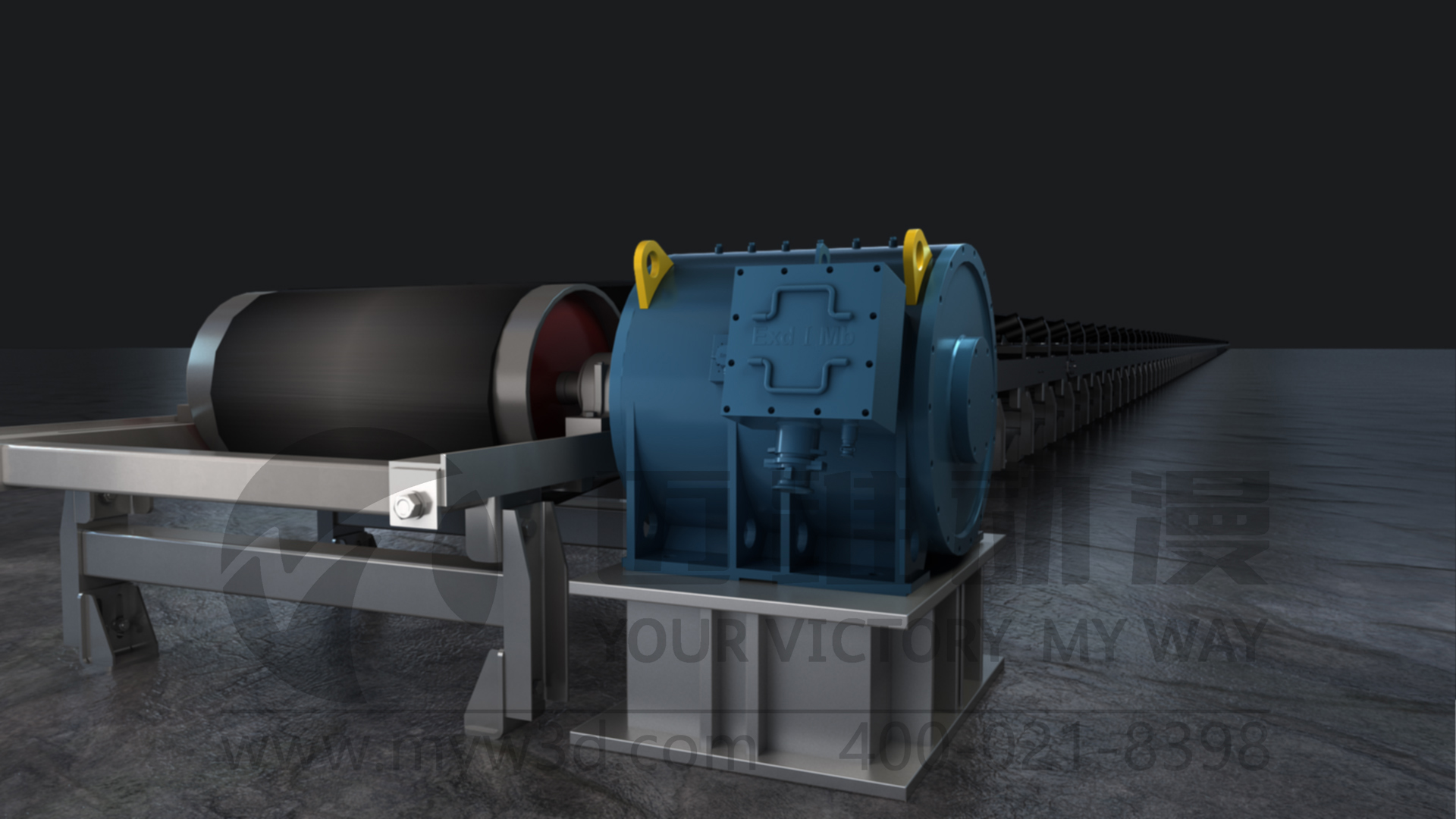 三維動(dòng)畫(huà)演示新四達永磁同步電機的性能(圖1) 三維動(dòng)畫(huà)演示新四達永磁同步電機的性能(圖1)