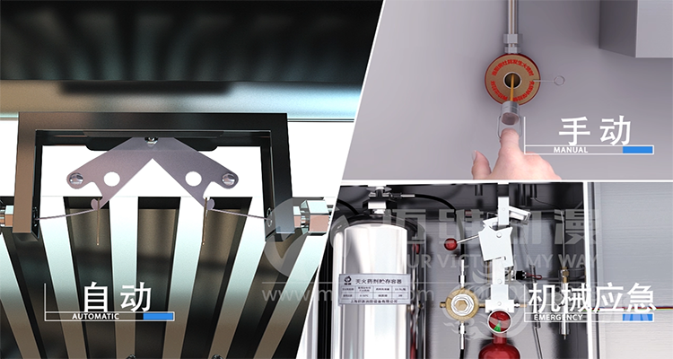 三維動(dòng)畫(huà)逼真演示煙罩安全系統的特性(圖2) 三維動(dòng)畫(huà)逼真演示煙罩安全系統的特性(圖2)