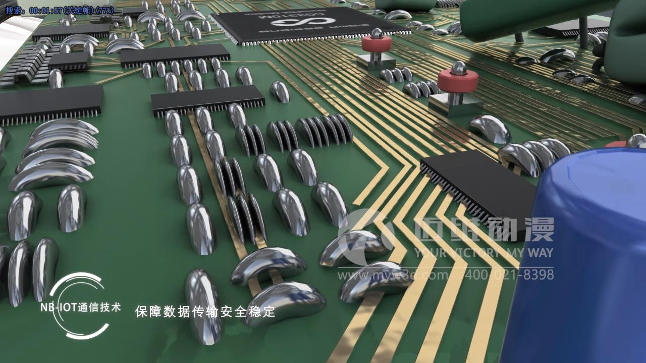 動(dòng)畫(huà)演示智能水務(wù)的運行過(guò)程(圖1)