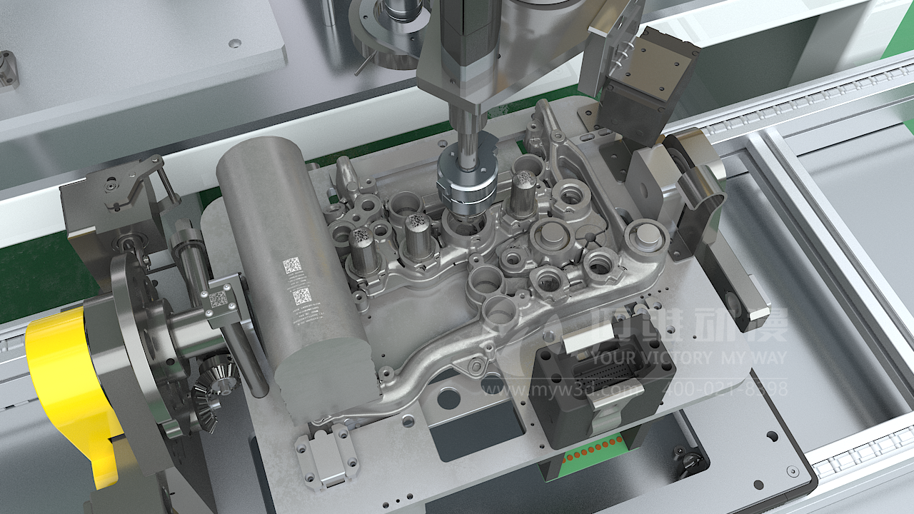 特斯拉汽車(chē)生產(chǎn)線(xiàn)三維動(dòng)畫(huà)展示(圖3)