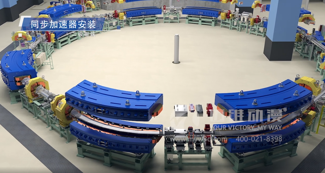 熱烈祝賀上海邁維動(dòng)漫與蘭州科近泰基新技術(shù)有限責任公司產(chǎn)線(xiàn)組裝動(dòng)畫(huà)展示項目合作圓滿(mǎn)完成！(圖2)