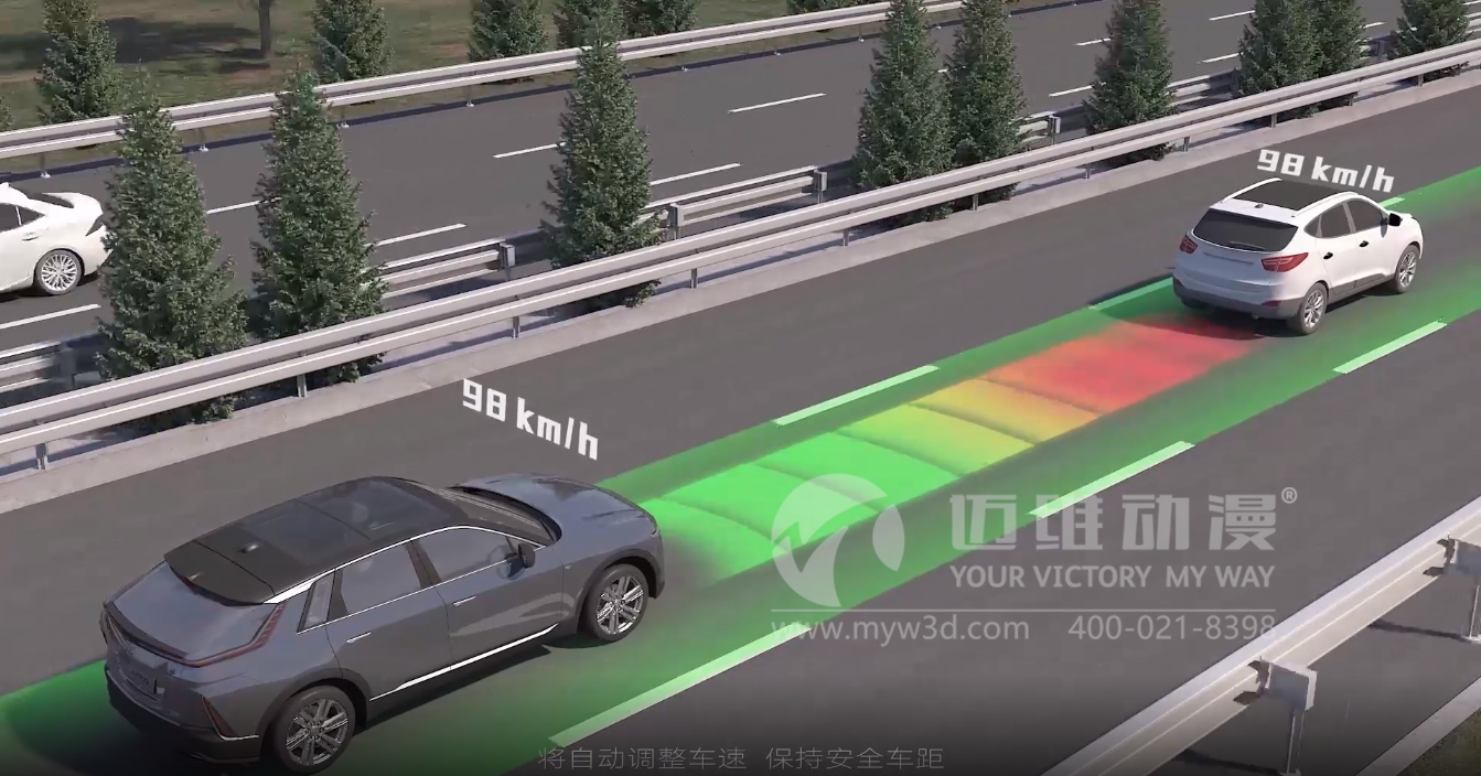 凱迪拉克Super Cruise輔助駕駛系統動(dòng)畫(huà)(圖1)