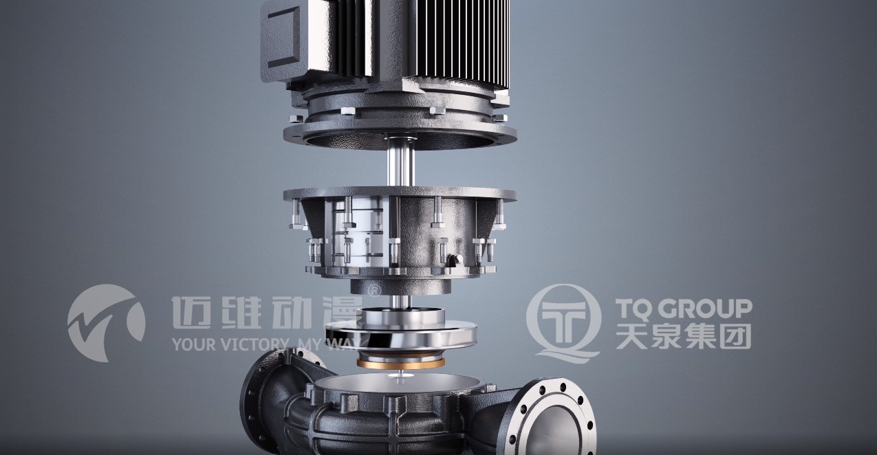 熱烈祝賀邁維動(dòng)漫與上海天泉泵業(yè)集團有限公司簽約制作雙吸泵三維動(dòng)畫(huà)(圖3)