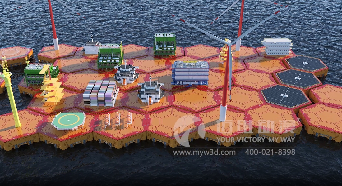 海洋工程三維動(dòng)畫(huà)在企業(yè)項目競標中能發(fā)揮哪些作用？(圖3)