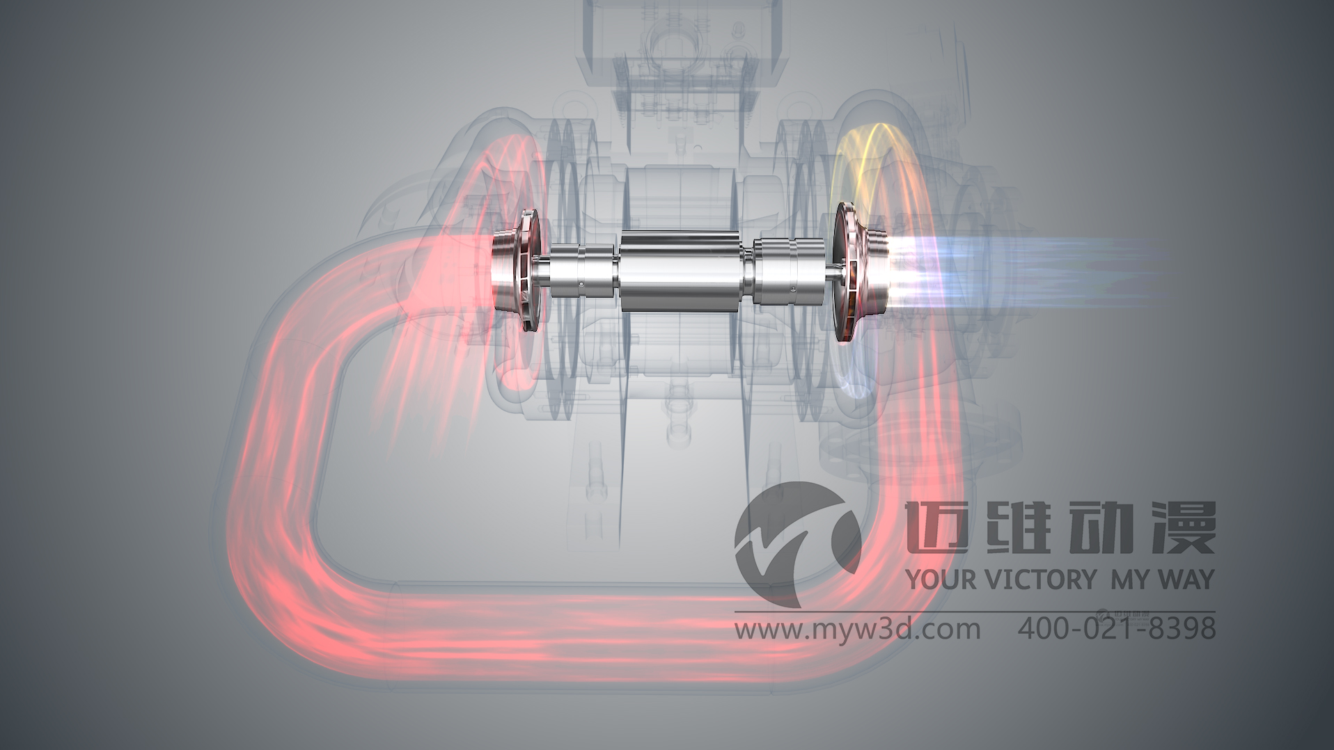 氣浮壓縮機三維動(dòng)畫(huà)展示(圖4) 氣浮壓縮機三維動(dòng)畫(huà)展示(圖4)