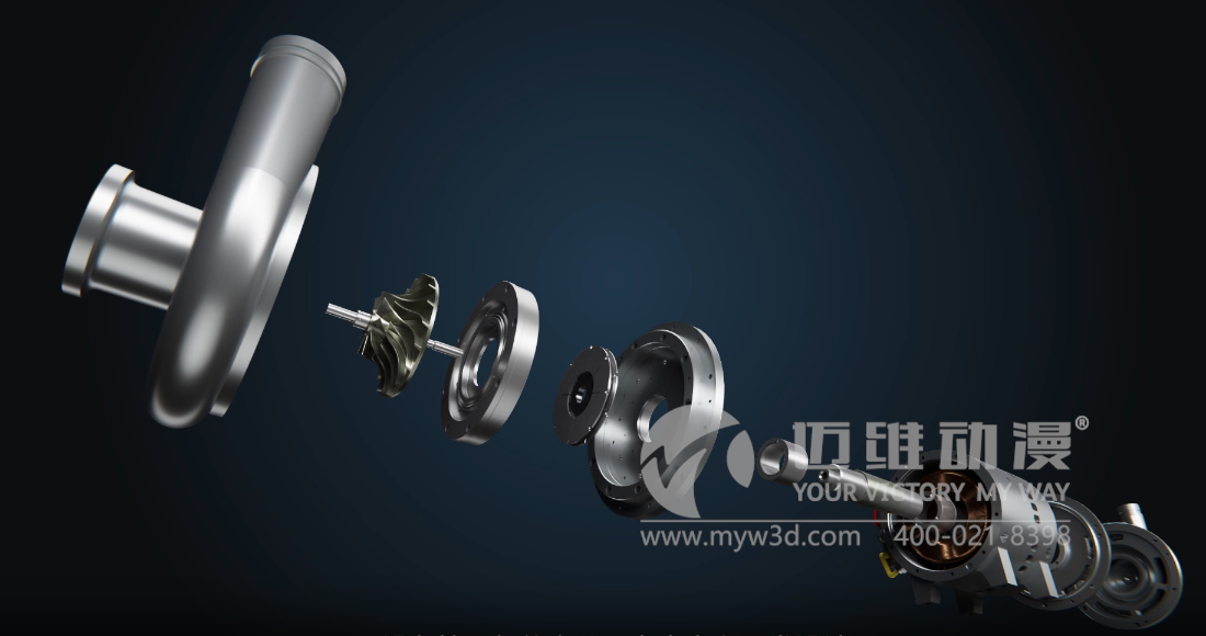 空氣懸浮高速離心鼓風(fēng)機三維動(dòng)畫(huà)展示(圖4) 空氣懸浮高速離心鼓風(fēng)機三維動(dòng)畫(huà)展示(圖4)