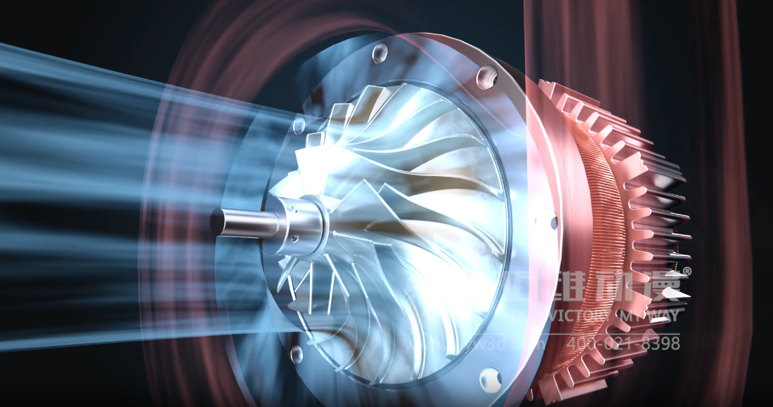 空氣懸浮高速離心鼓風(fēng)機三維動(dòng)畫(huà)展示(圖5) 空氣懸浮高速離心鼓風(fēng)機三維動(dòng)畫(huà)展示(圖5)