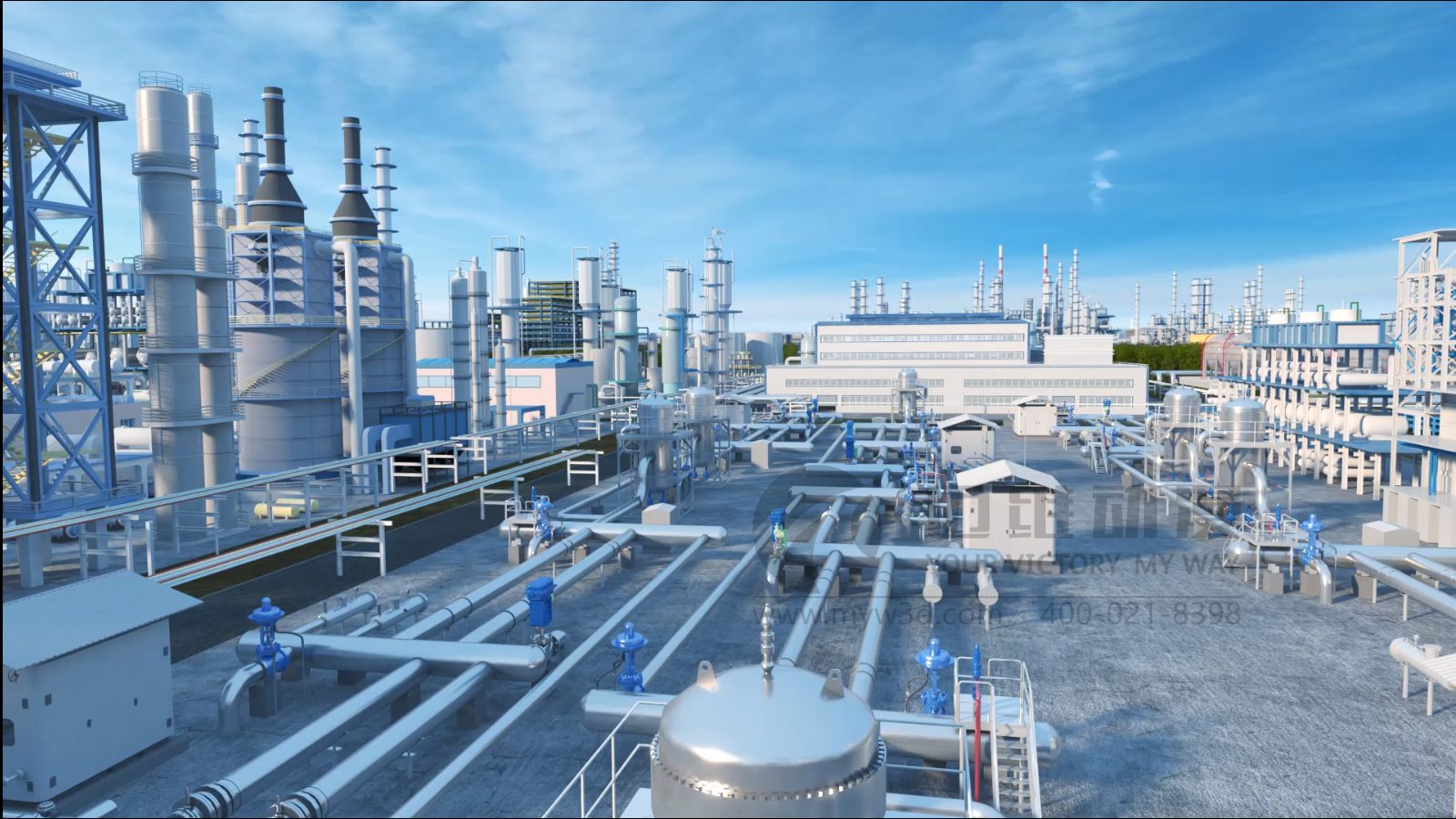 三維動(dòng)畫(huà)在化工行業(yè)的應用場(chǎng)景及優(yōu)勢體現！(圖2)