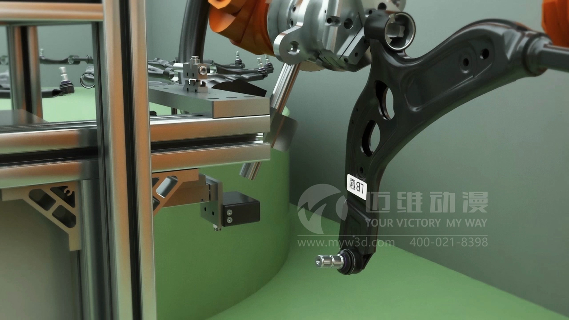 自動(dòng)機械手臂三維動(dòng)畫(huà)展示(圖2) 自動(dòng)機械手臂三維動(dòng)畫(huà)展示(圖2)