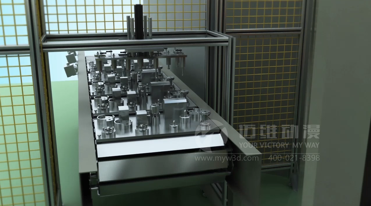 自動(dòng)機械手臂三維動(dòng)畫(huà)展示(圖4) 自動(dòng)機械手臂三維動(dòng)畫(huà)展示(圖4)