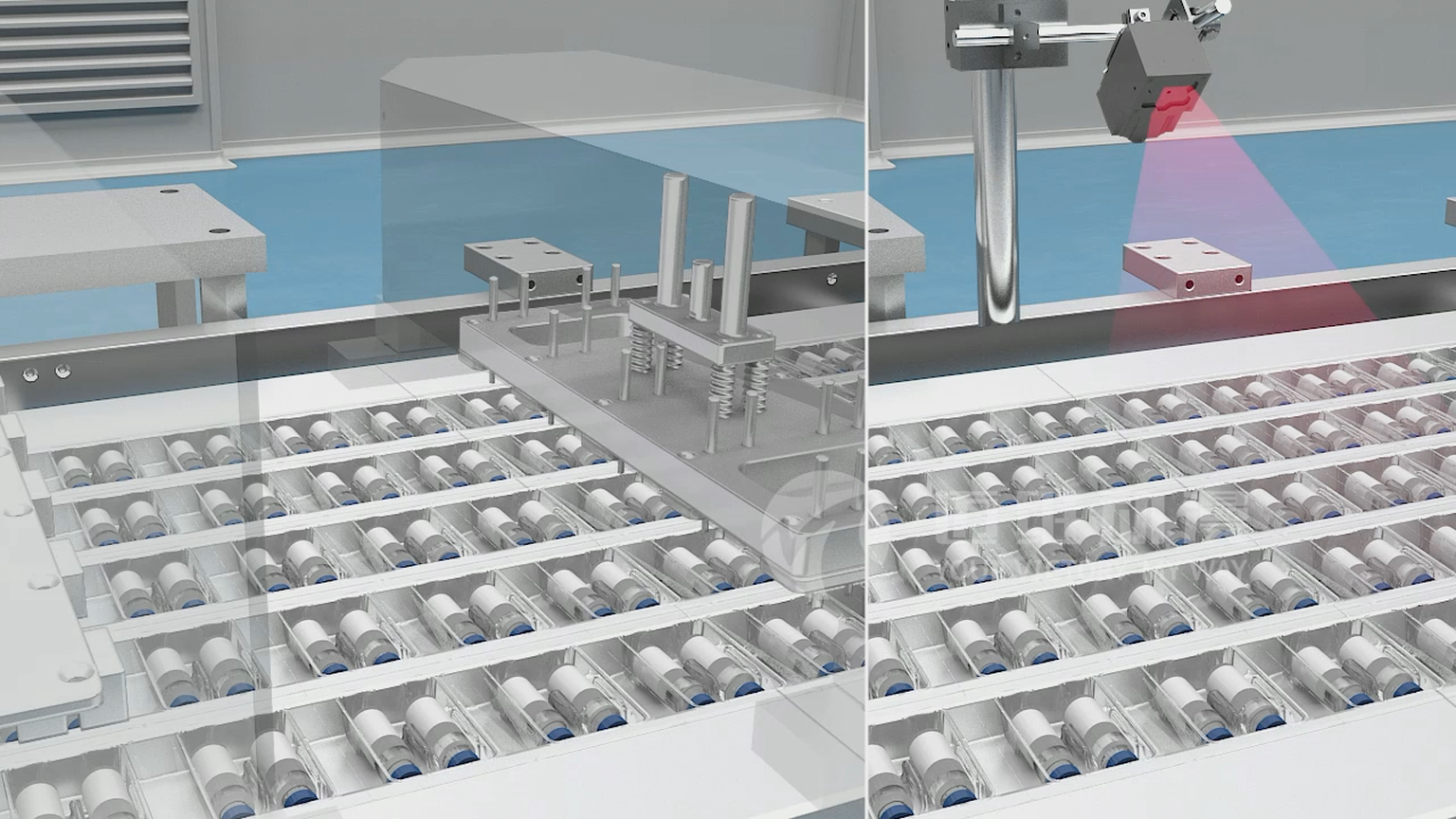 制藥包裝機械生產(chǎn)線(xiàn)三維動(dòng)畫(huà)展示(圖2)