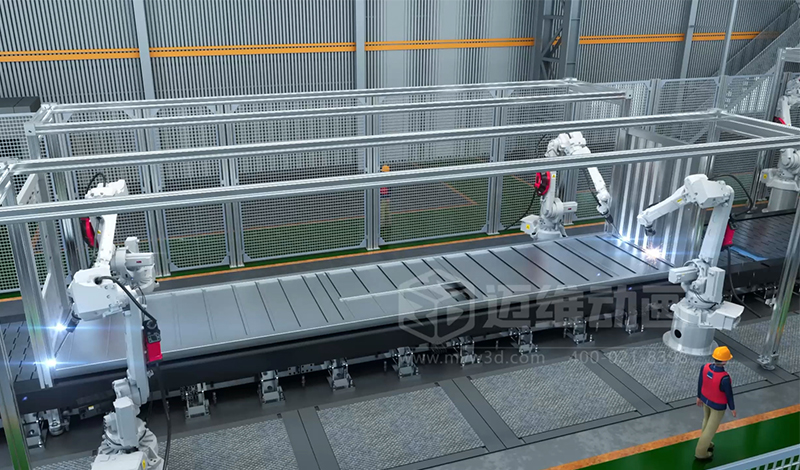 工業(yè)自動(dòng)化生產(chǎn)線(xiàn)三維動(dòng)畫(huà)，引領(lǐng)現代制造行業(yè)生產(chǎn)工藝呈現新風(fēng)尚！(圖1)