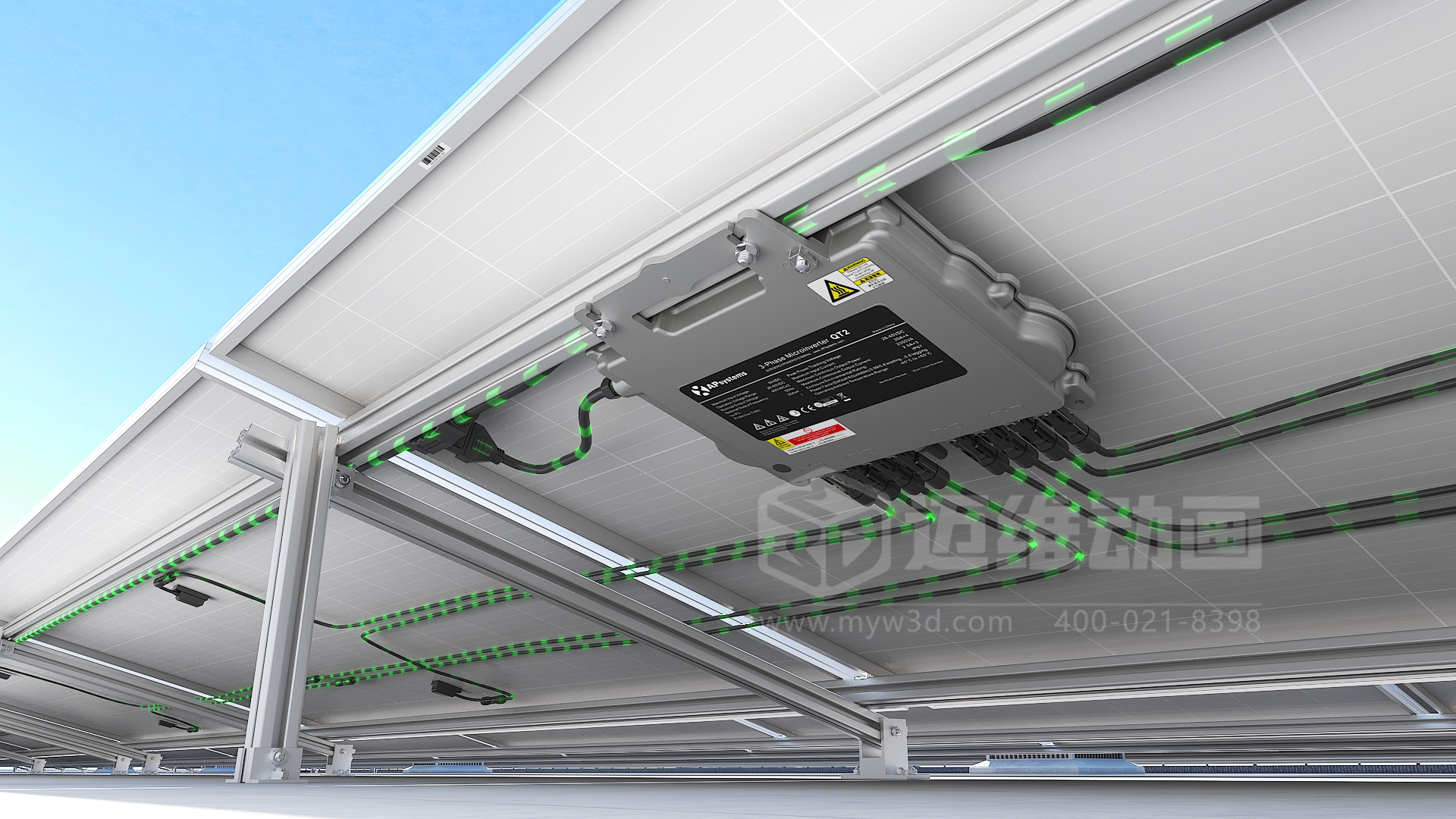 逆變器安裝三維動(dòng)畫(huà)演示，產(chǎn)品安裝細節盡在掌握！(圖2)