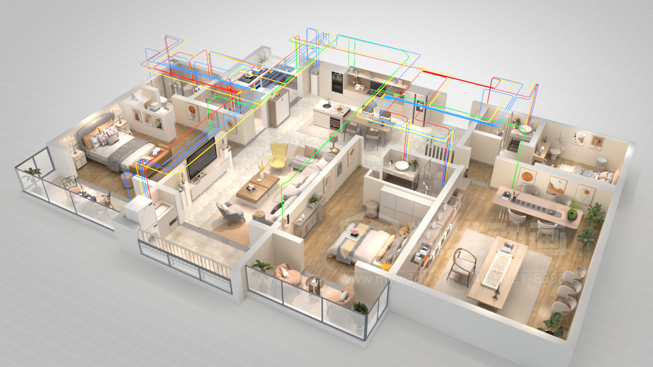 室內管道施工工藝三維動(dòng)畫(huà)展示(圖1) 室內管道施工工藝三維動(dòng)畫(huà)展示(圖1)