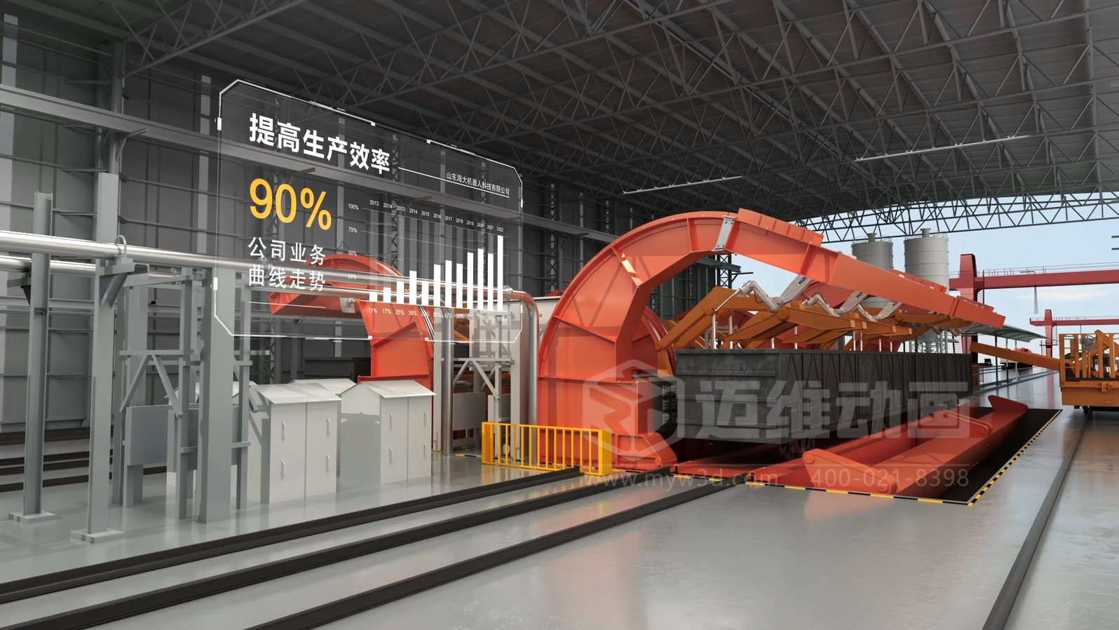 火車(chē)廂自動(dòng)化余料清洗三維動(dòng)畫(huà)展示(圖5) 火車(chē)廂自動(dòng)化余料清洗三維動(dòng)畫(huà)展示(圖5)