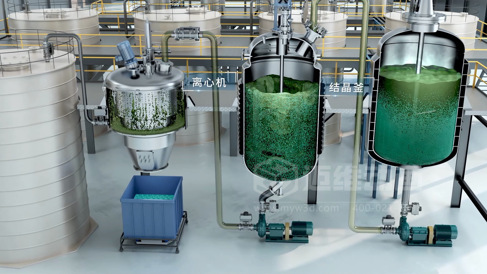 新能源電動(dòng)汽車(chē)電池原料金屬元素生產(chǎn)提取工藝三維動(dòng)畫(huà)展示(圖4) 新能源電動(dòng)汽車(chē)電池原料金屬元素生產(chǎn)提取工藝三維動(dòng)畫(huà)展示(圖4)