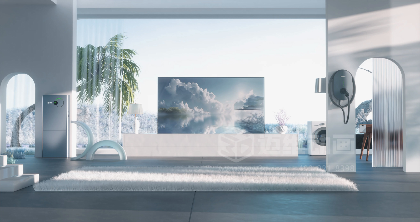 戶(hù)儲產(chǎn)品智能APP概念三維動(dòng)畫(huà)展示(圖1)