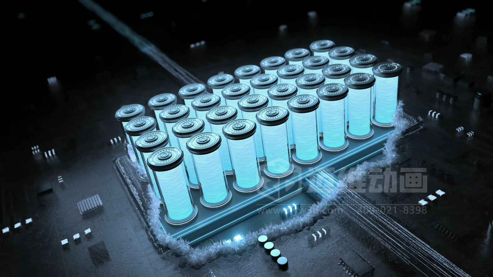 光伏儲能還能這樣「看」？三維動(dòng)畫(huà)鏡頭下的儲能電池簇充放電過(guò)程(圖17)