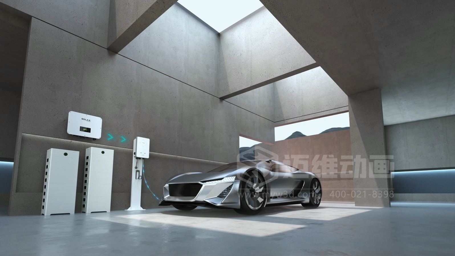 工商業(yè)儲能解決方案-三相混合儲能逆變器三維動(dòng)畫(huà)展示(圖2) 工商業(yè)儲能解決方案-三相混合儲能逆變器三維動(dòng)畫(huà)展示(圖2)