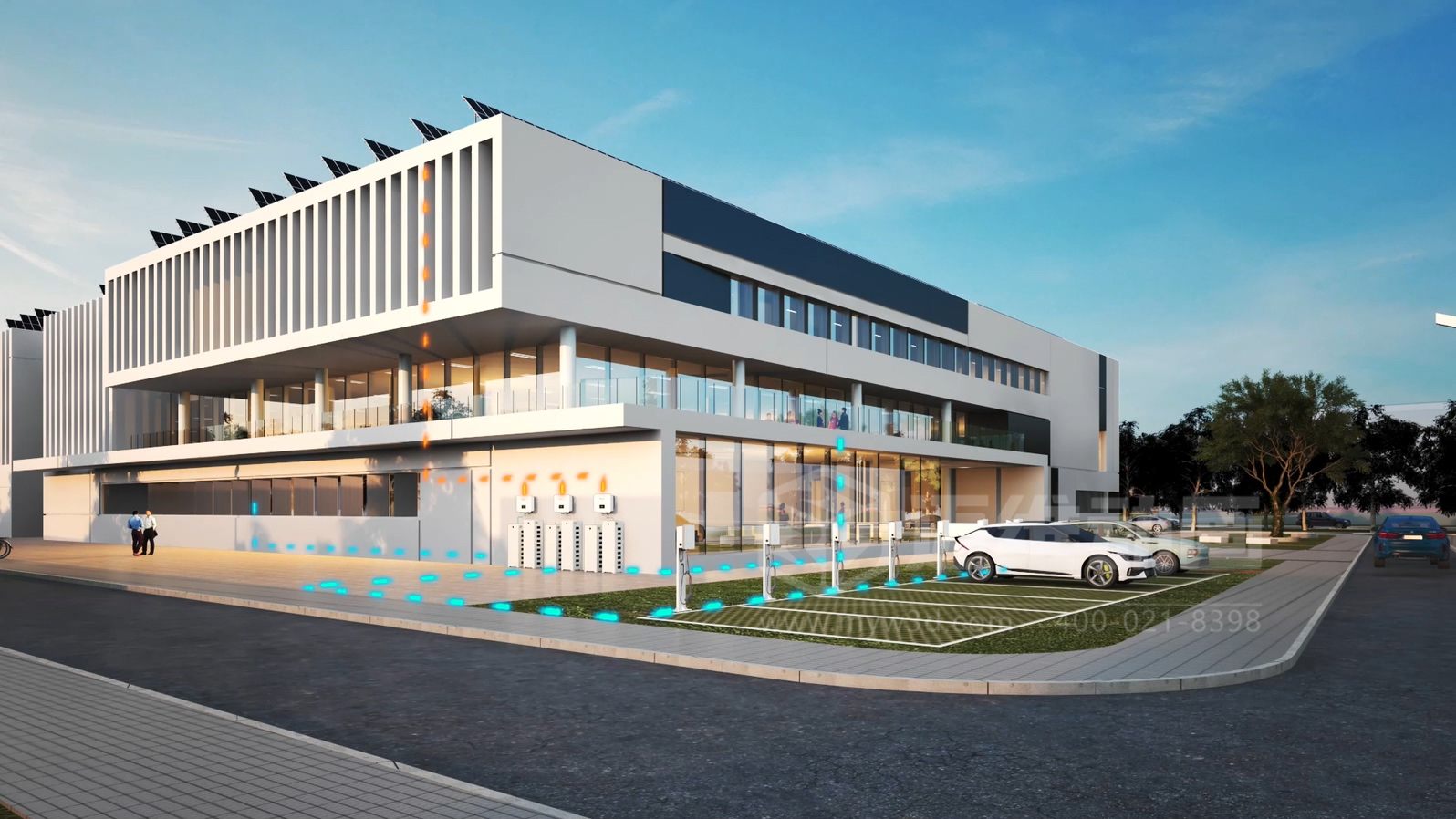 工商業(yè)儲能解決方案-三相混合儲能逆變器三維動(dòng)畫(huà)展示(圖3) 工商業(yè)儲能解決方案-三相混合儲能逆變器三維動(dòng)畫(huà)展示(圖3)