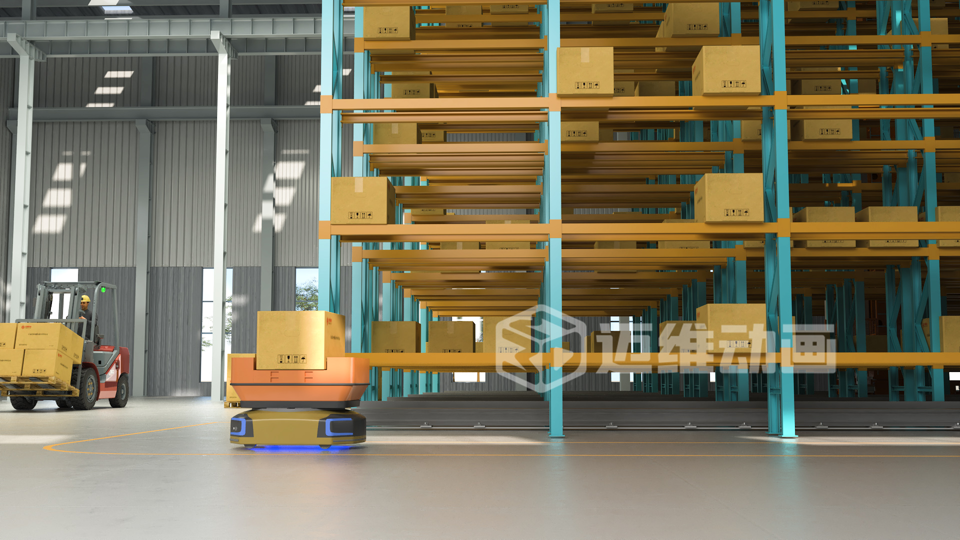 工業(yè)自動(dòng)化三維動(dòng)畫(huà)：解鎖鋁合金壓鑄生產(chǎn)的可視化新境界(圖4)