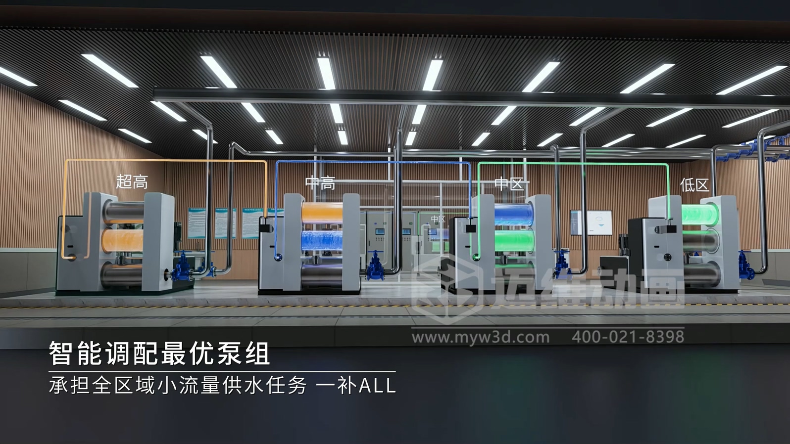 三罐式無(wú)負壓供水設備三維動(dòng)畫(huà):解鎖二次供水可視化新未來(lái)(圖2) 三罐式無(wú)負壓供水設備三維動(dòng)畫(huà):解鎖二次供水可視化新未來(lái)(圖2)