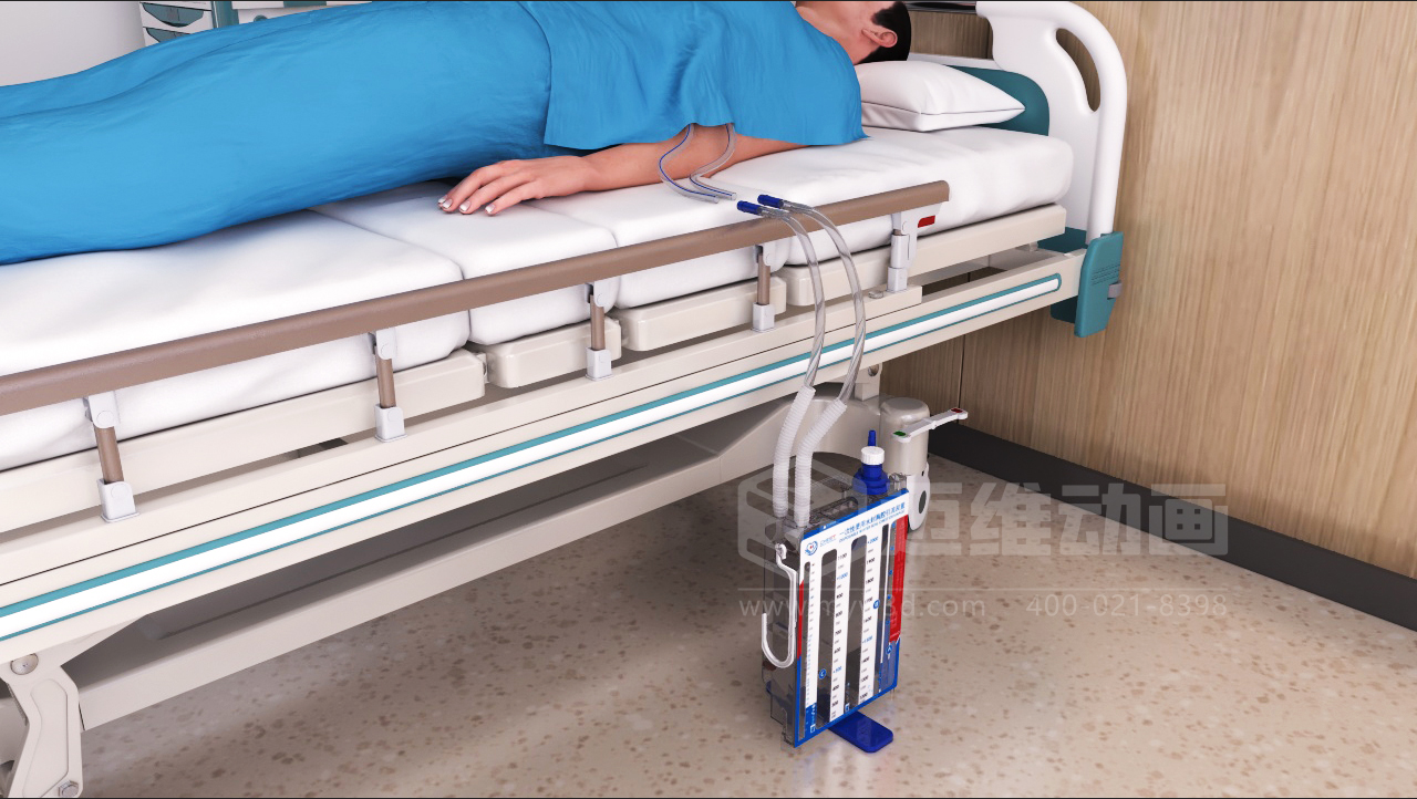 臨床應用新范式三維動(dòng)畫(huà)深度呈現胸腔引流裝置，助力醫療技術(shù)高效落地!(圖3)