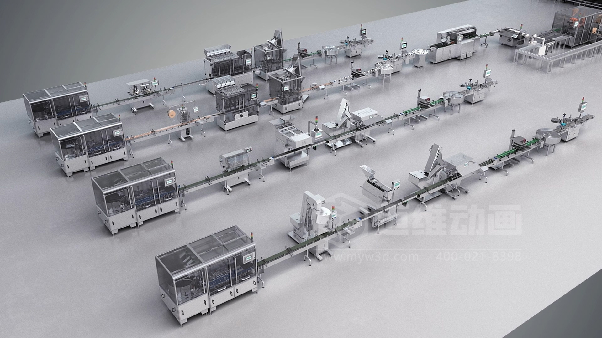 告別低效演示困局:生產(chǎn)工藝三維動(dòng)畫(huà)破解制藥機械生產(chǎn)線(xiàn)展示三大難題 (圖3) 告別低效演示困局:生產(chǎn)工藝三維動(dòng)畫(huà)破解制藥機械生產(chǎn)線(xiàn)展示三大難題 (圖3)