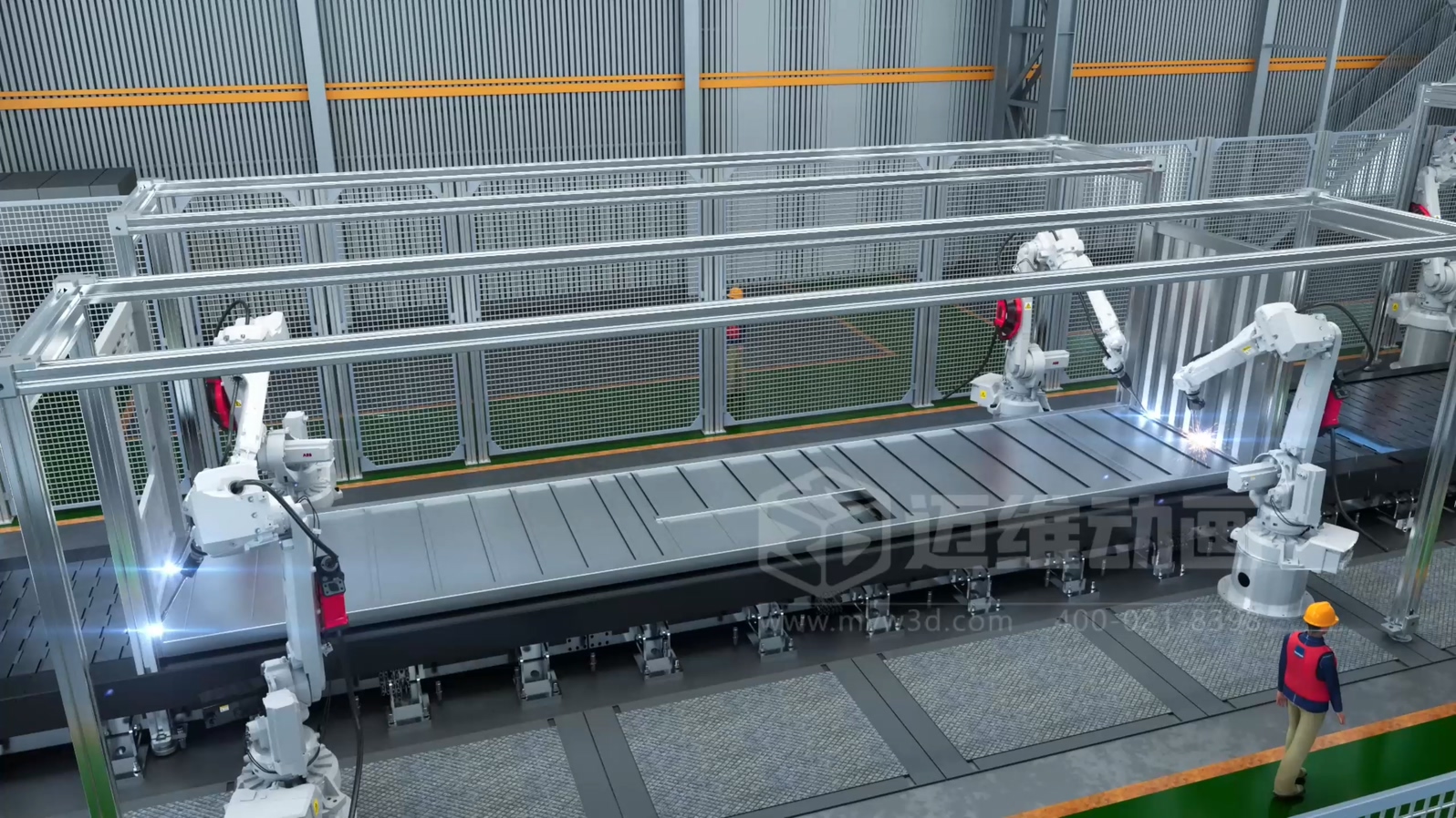 別再空想智慧工廠(chǎng)！工業(yè)自動(dòng)化三維動(dòng)畫(huà)帶您看透每一個(gè)運轉細節(圖4)