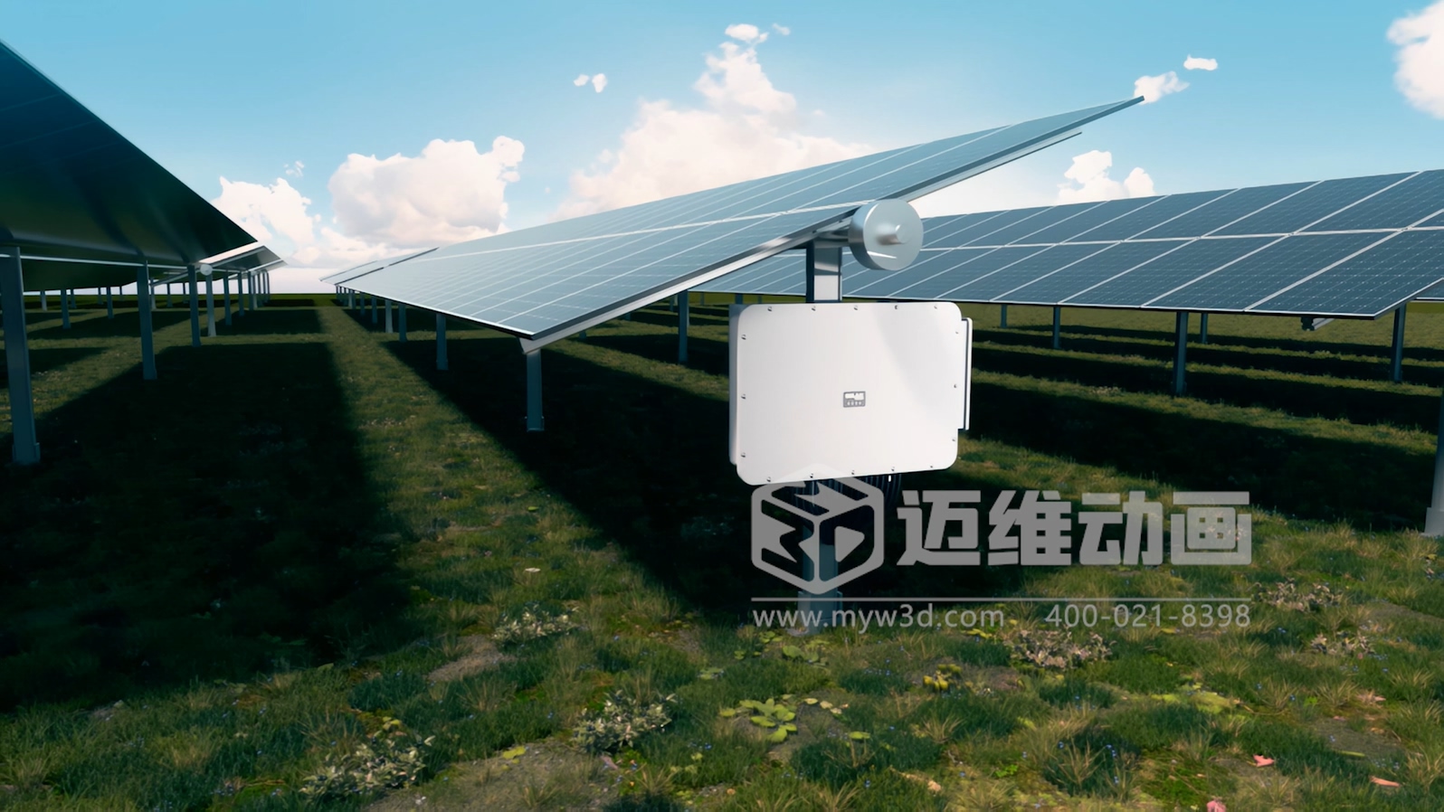 別再死磕參數表！三維動(dòng)畫(huà)讓工商業(yè)并網(wǎng)逆變器 “活” 起來(lái)：看懂它，選型不花冤枉錢(qián)(圖1)