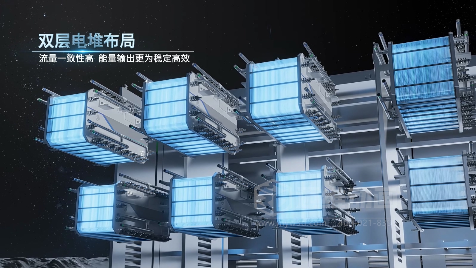 全釩液流儲能系統可視化方案：儲能產(chǎn)品三維動(dòng)畫(huà)助力企業(yè)精準傳遞技術(shù)價(jià)值(圖2)