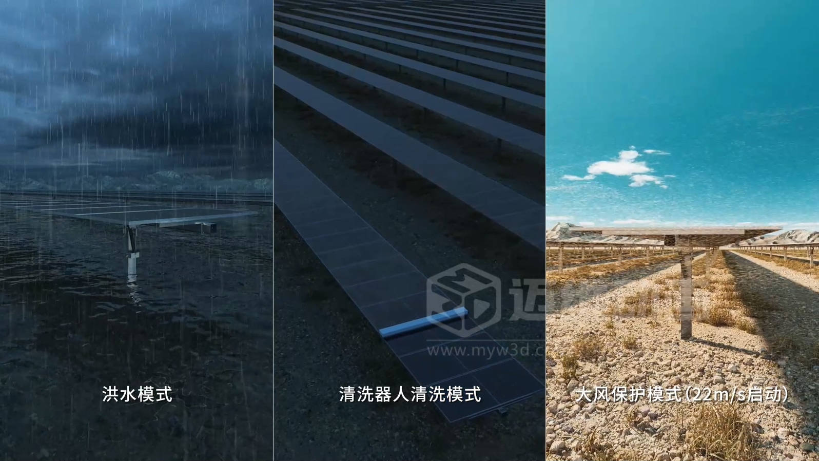 光伏支架企業(yè)營(yíng)銷(xiāo)破局：從 “文字說(shuō)” 到 “動(dòng)畫(huà)看”，跟蹤支架 3D 動(dòng)畫(huà)讓技術(shù)傳遞效率翻 3 倍(圖3)