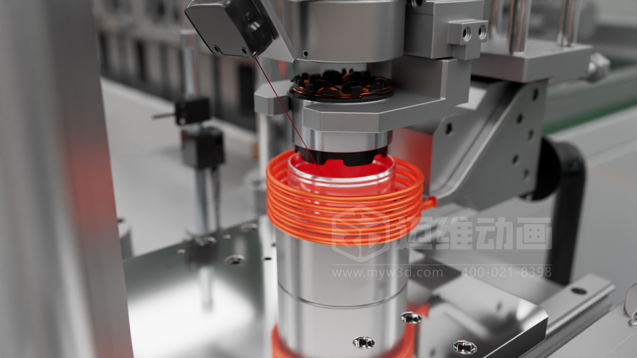 3D 動(dòng)畫(huà)透視新能源汽車(chē)自動(dòng)化產(chǎn)線(xiàn)！零部件流轉、精準裝配全程可視化，一眼看懂硬核智造(圖3)