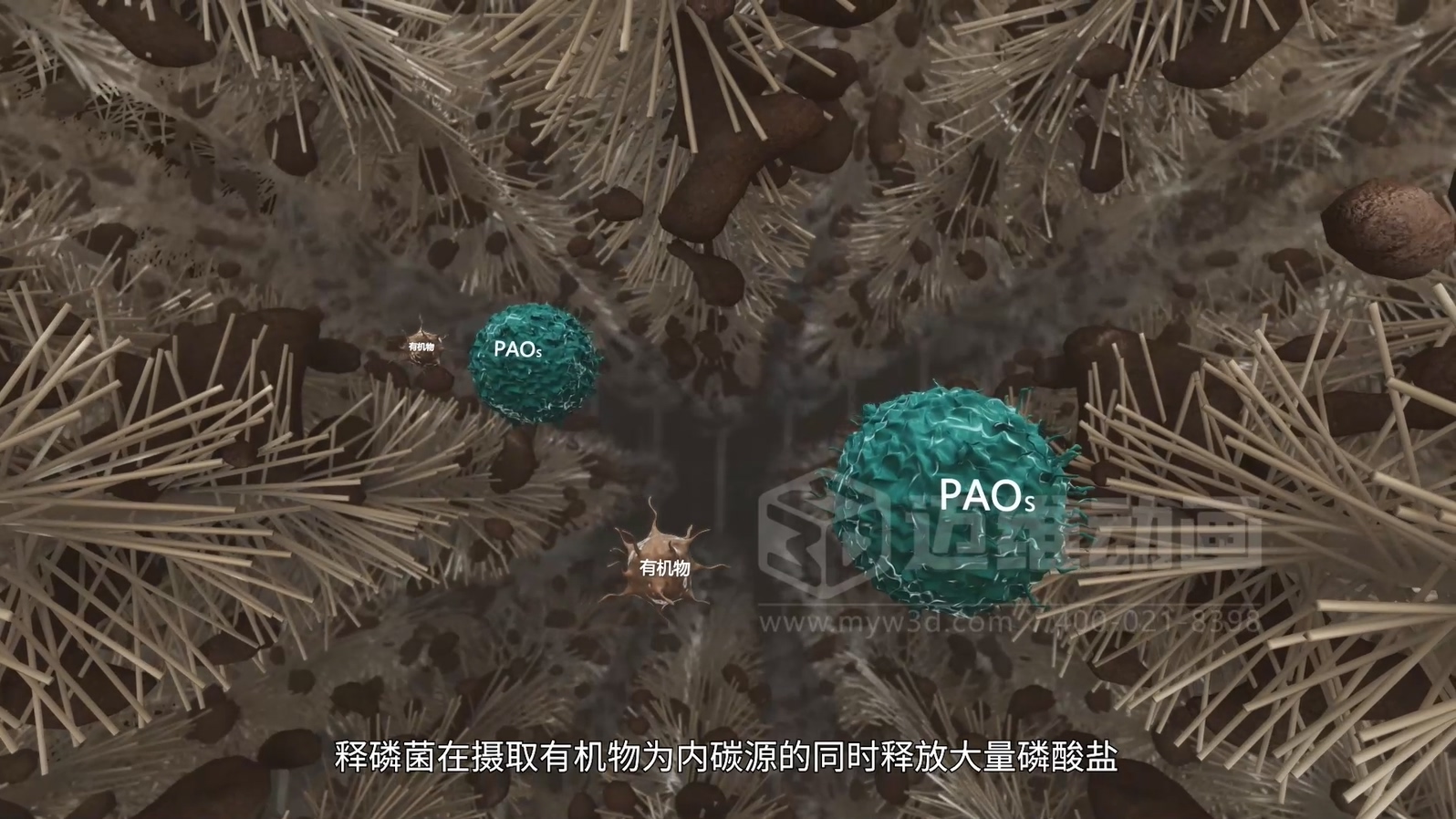 驚爆！三維動(dòng)畫(huà)全方位展示鄉鎮污水一體化處理工藝，環(huán)保企業(yè)機遇來(lái)襲(圖4)