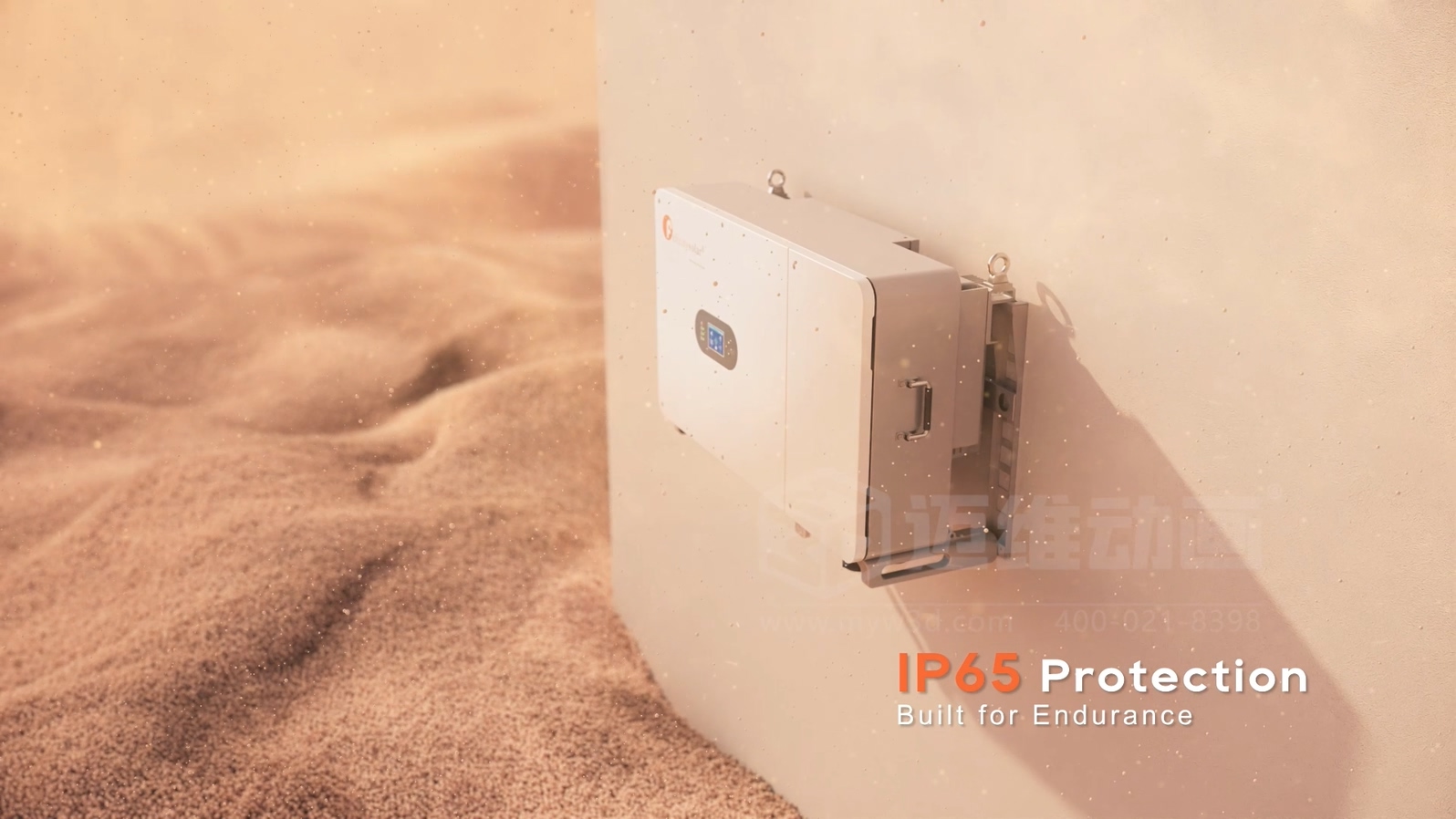 50K逆變器\高壓堆疊電池產(chǎn)品三維動(dòng)畫(huà)(圖2)