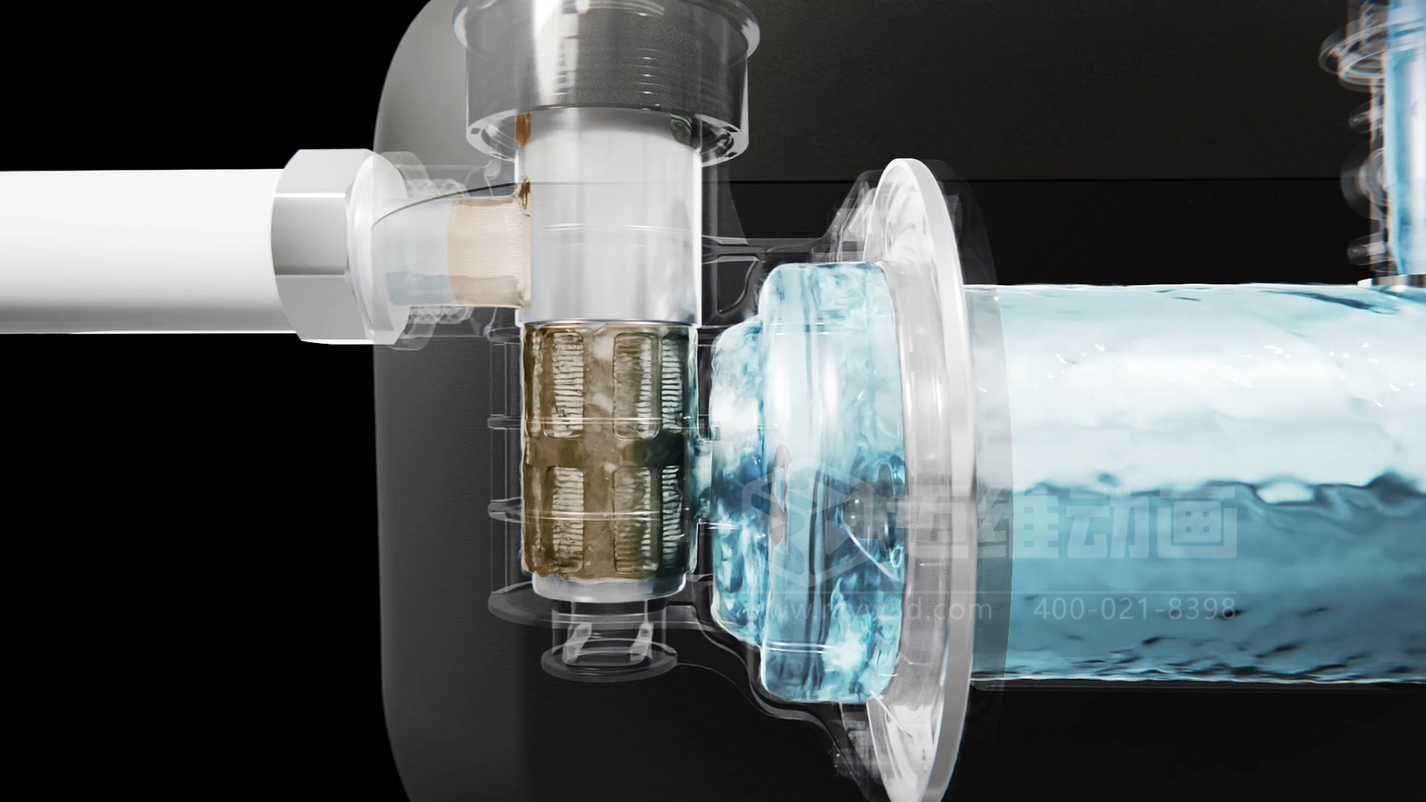 告別抽象圖解：水泵三維動(dòng)畫(huà)，把流體機械內部結構與工作原理 “搬” 到眼前?(圖2)