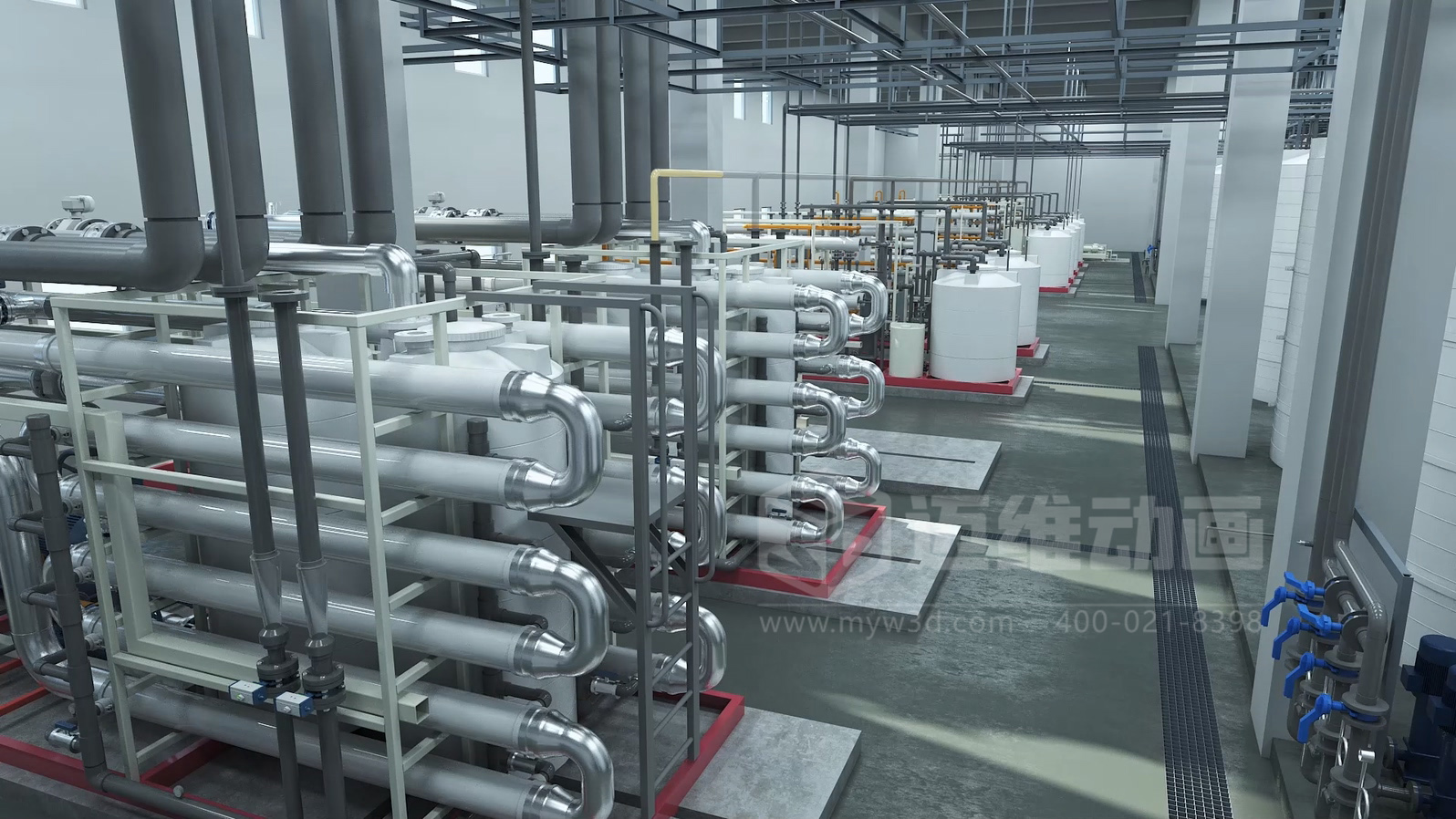 滲濾液處理工藝三維動(dòng)畫(huà)(圖7) 滲濾液處理工藝三維動(dòng)畫(huà)(圖7)