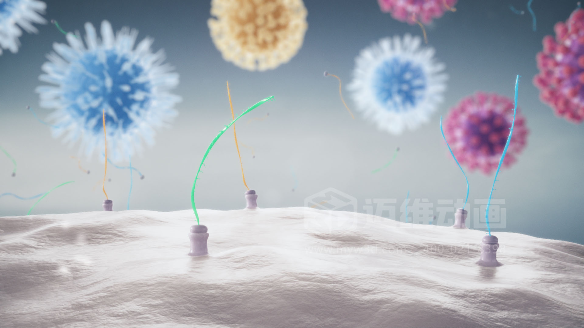 醫療分子生物學(xué)三維動(dòng)畫(huà)(圖2) 醫療分子生物學(xué)三維動(dòng)畫(huà)(圖2)