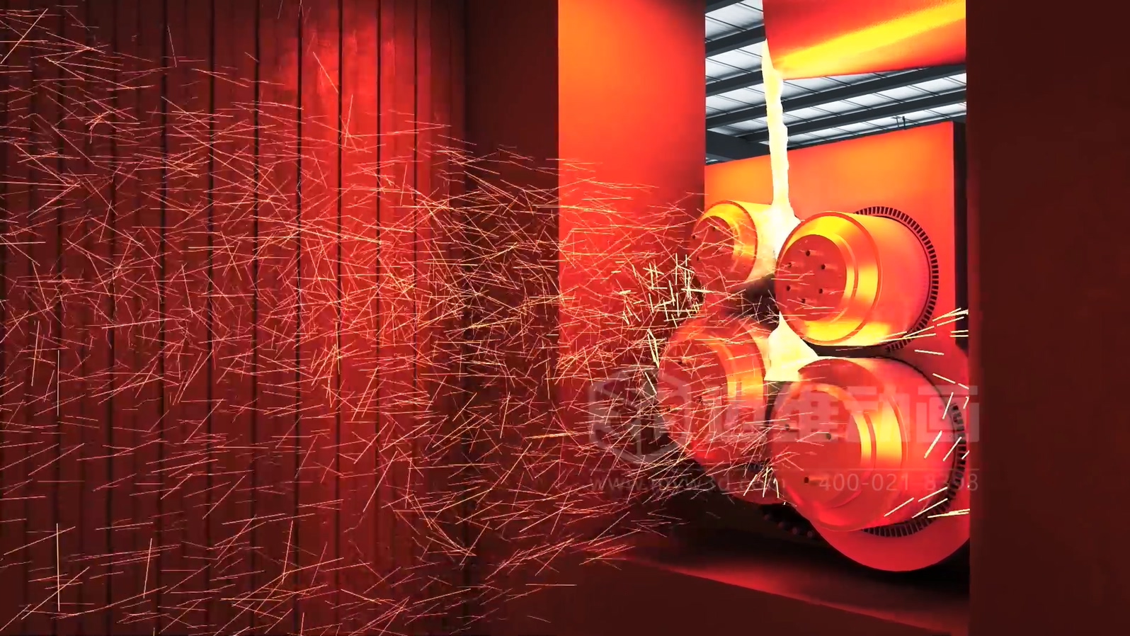 生活垃圾焚燒飛灰 “水洗 + 熔融” 資源化處理技術(shù)三維動(dòng)畫(huà)(圖10) 生活垃圾焚燒飛灰 “水洗 + 熔融” 資源化處理技術(shù)三維動(dòng)畫(huà)(圖10)