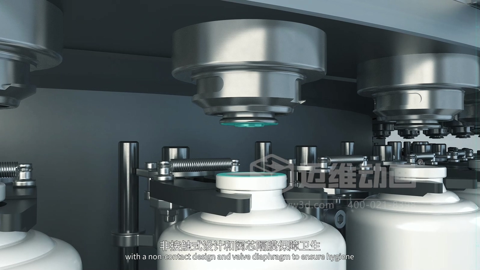 灌裝機生產(chǎn)線(xiàn)三維動(dòng)畫(huà)(圖3) 灌裝機生產(chǎn)線(xiàn)三維動(dòng)畫(huà)(圖3)