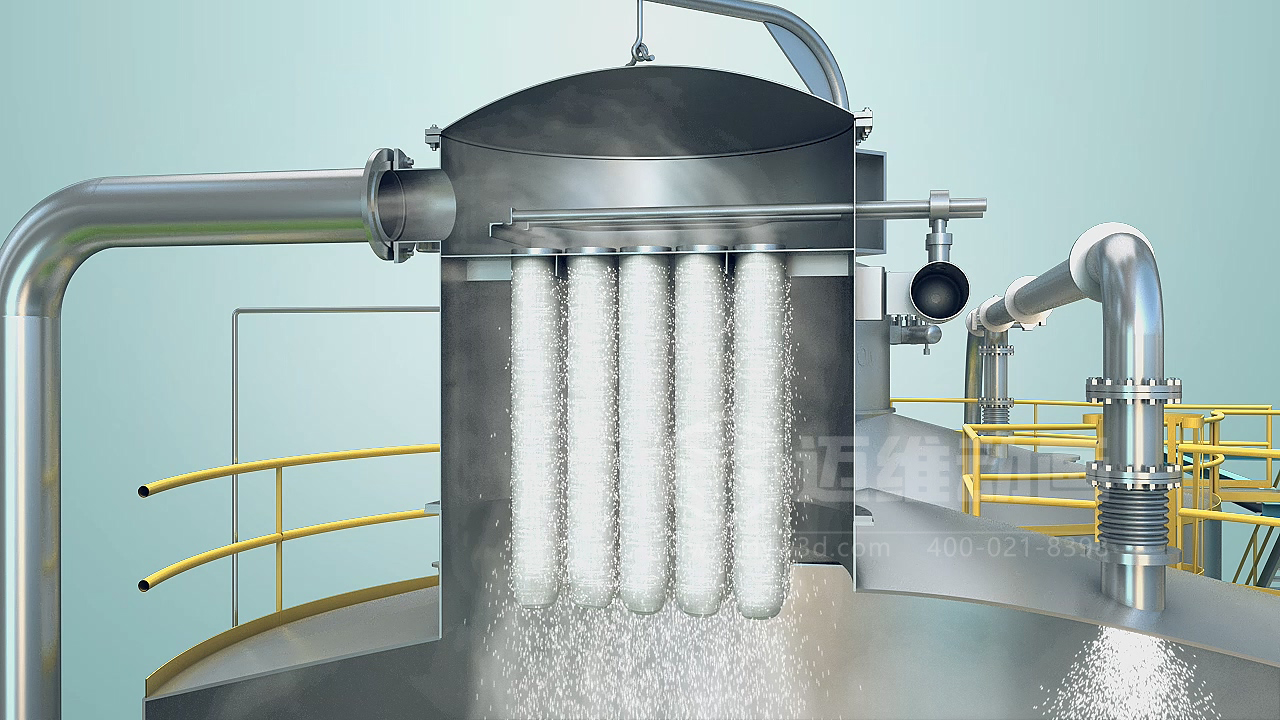 粉粒體物料處理系統三維動(dòng)畫(huà)(圖2) 粉粒體物料處理系統三維動(dòng)畫(huà)(圖2)