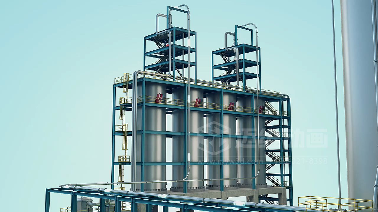 粉粒體物料處理系統三維動(dòng)畫(huà)(圖9) 粉粒體物料處理系統三維動(dòng)畫(huà)(圖9)